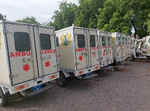 Tricycle ambulances