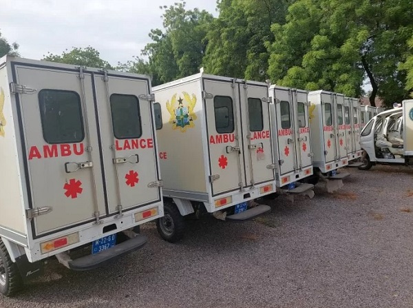 Tricycle ambulances