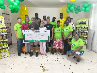 Some participants were given their prize for their excellence in the previous edition