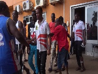 Kotoko were involved in a a motor accident after a league game in Accra last year