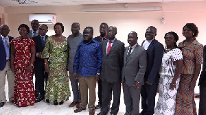 The newly inaugurated Ghana Maritime Authority Board