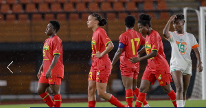 The Black Queens during a training session