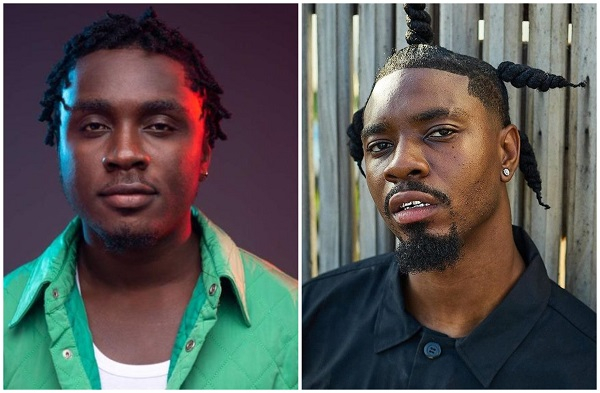 (L) Rapper Kweku Smoke and Beeztrap KOTM (R)