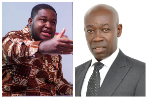 File photo of Alfred Kumi [L] and Thaddeus Sory