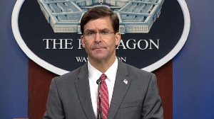 US Defence Secretary, Mark Esper