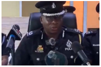 DCOP Joseph Hammond Nyaaba addressing the press on July 15, 2026