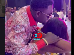 Watch how Broda Sammy attempted to kiss Diana Asamoah at an event