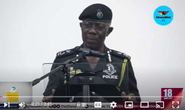 Inspector-General of Police (IGP), Dr. George Akuffo Dampare