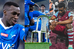 Al Hilal player attacked after copying Kudus' 'take a seat' celebration