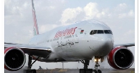 A Kenya Airlines plane
