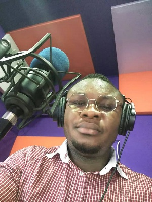 Prophet Johnson Aduboahen, radio presenter at Angel FM