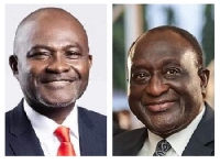 Kennedy Agyapong and Alan Kyerematen