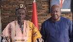 Yagbonwura, chiefs from Gonja Traditional Council congratulate Mahama