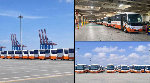 100 buses arrive to ease transport crisis, more on the way- Kwakye Ofosu 100 buses arrive to ease transport crisis, more on the way- Kwakye Ofosu