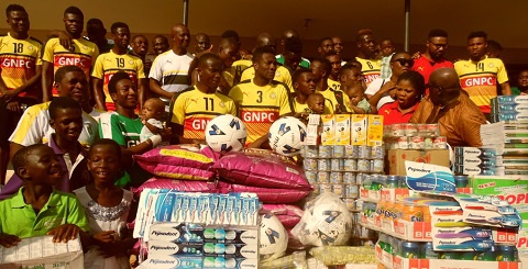 Black Stars donate to 3 orphanages in Kumasi