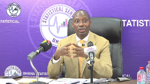Dr Alhassan Iddrisu is the Government Statistician