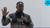 GRASAG-UG President Ferdinand Fosu-Blankson