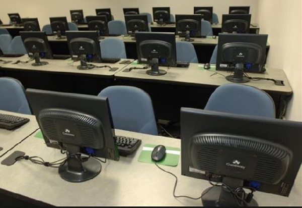 File photo: Pupils are unable to use computers at the Balobia JHS as the IT lab has no power supply