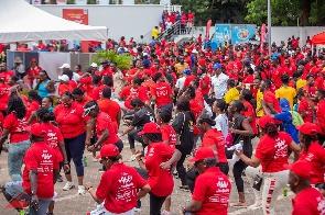 The health walk was to promote living a healthy lifestyle