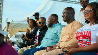 George Opare Addo among some of the dignitaries at the high table