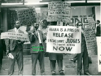 The group gathered outside Marlborough House in London’s Pall Mall