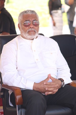 Former President, Jerry John Rawlings