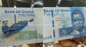 New Ghc 5 note unveiled by BoG