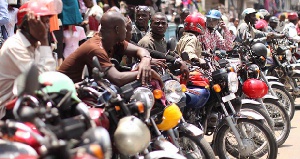 File photo: Some Okada riders