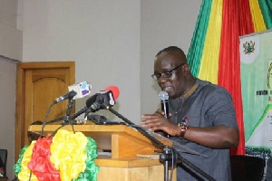 Kwadwo Owusu Afriyie, Chief Executive Officer for the Forestry Commission