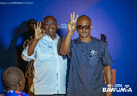 Musah Dubik  announce his withdrawal from the Bryan Campaign and joined Bawumia's camp