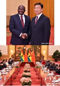 Vice President Dr Mahamudu Bawumia is on a four day official visit to China
