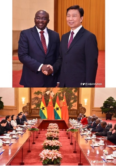 Vice President Dr Mahamudu Bawumia is on a four day official visit to China