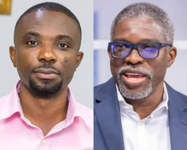 Dennis Aboagye (L) has been accused of sacking Dr Dominic Gameli (R) and four others