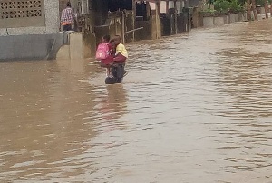 Heavy rains leave Koforidua flooded