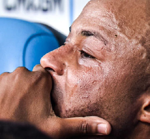 An old photo of Black Stars captain Andre Ayew