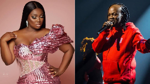 Stacy Amoateng (L) recalls Daddy Lumba’s (R) generosity in furnishing her home