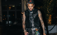 American singer Chris Brown