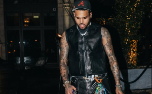 American singer Chris Brown