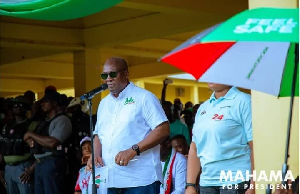 Flagbearer of NDC, John Mahama