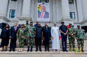 Vice President Professor Opoku-Agyemang recently met with the Ghana Armed Forces Council