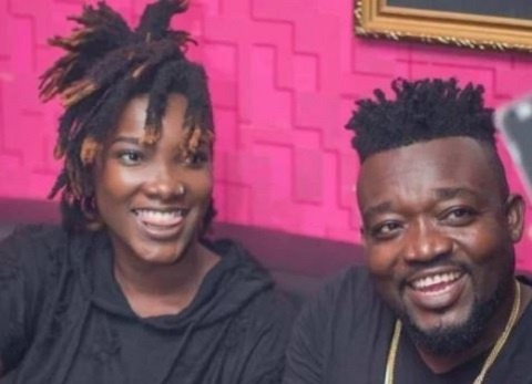 The late Ebony Reigns with her manager, Bullet