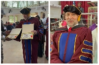 Ambassador Zein becomes only the second person in the past 15 years to receive dual doctorate honors