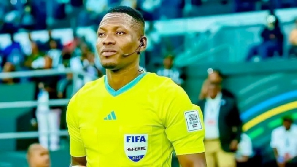 GFA celebrate referee Daniel Laryea’s AFCON excellence