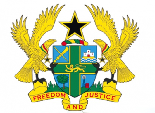 The coat of arms, Ghana