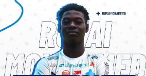 Ghanaian center-back Rufai Mohammed