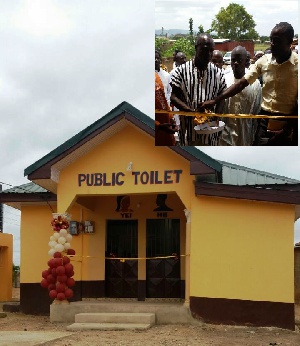 Gna MP Commission Toilet Facility