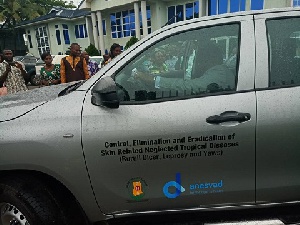 File photo - Ghana Health Service cars released