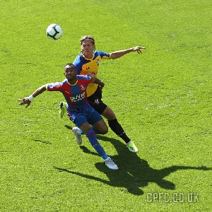Jordan played his first game for Palace today