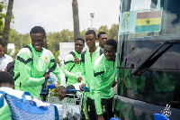 The Black Starlets have arrived in Burkina Faso