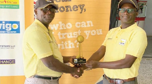 Edward Prempeh returned a net score of 70 playing off handicap 16.